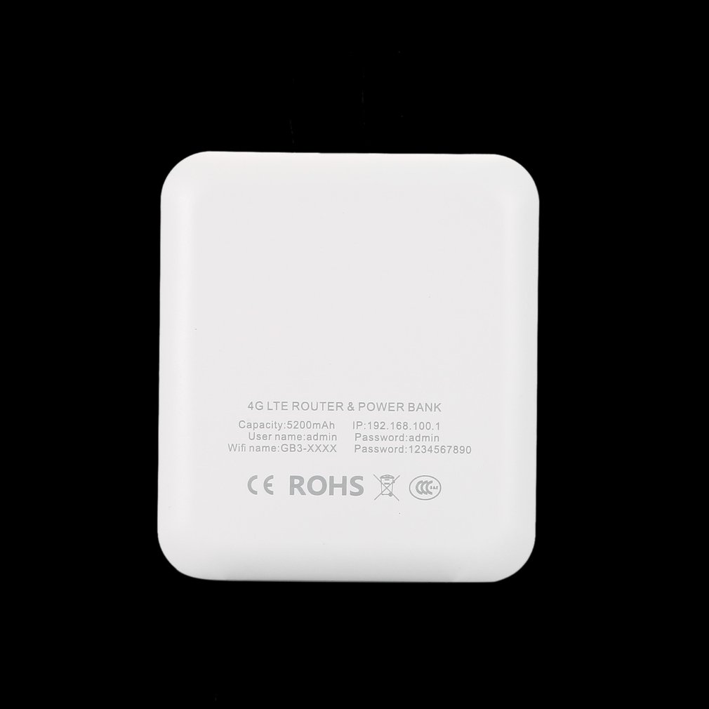 Tragbare Power Bank Wireless Router 100Mbps 3G/4G LTE Mobile Wifi Hotsport SIM Karte Reise Wifi router