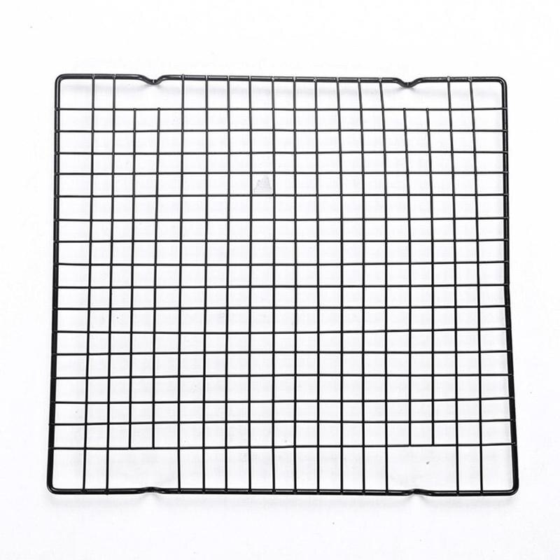 Nonstick Metal Cake Cooling Rack Grid Net Baking Tray Cooler Baking Drying Biscuits Cookies Kitchen Holder Tools Stand Brea P6A1
