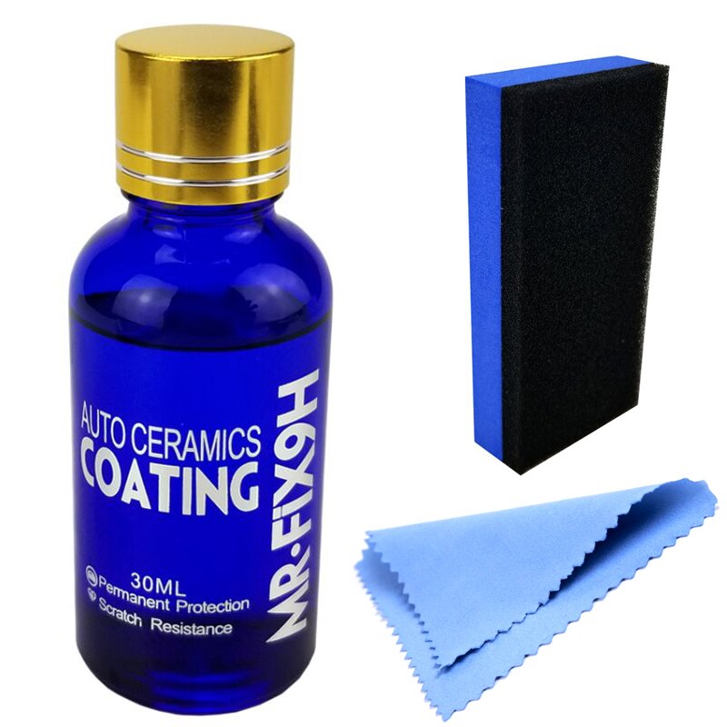 Esmalte superhidrofóbico para coche, revestimiento de vidrio 9H para el cuidado de la pintura de la motocicleta, antiarañazos, detalles automáticos, capa de cerámica líquida para coche: No Retail Box
