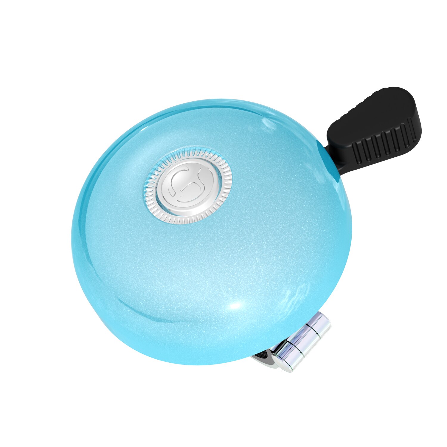 Greallthy Classic Bicycle Bell, Clear Loud Sound , Mountain Bike Bell, Safety Riding Siren, Bike Accessories Horn，Ieft Hand Use: light yellow