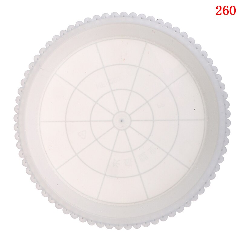 Ronde Plastic Bloempot Lade Duurzaam Plastic Plant Bloem Pot Gloss Planter Home Tuin Decoratie: 260
