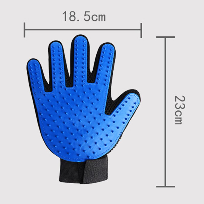 Guantes de silicona para gatos, peine para pelo, cepillo para baño de Mascota, productos de aseo para mascotas, productos de aseo para cachorros