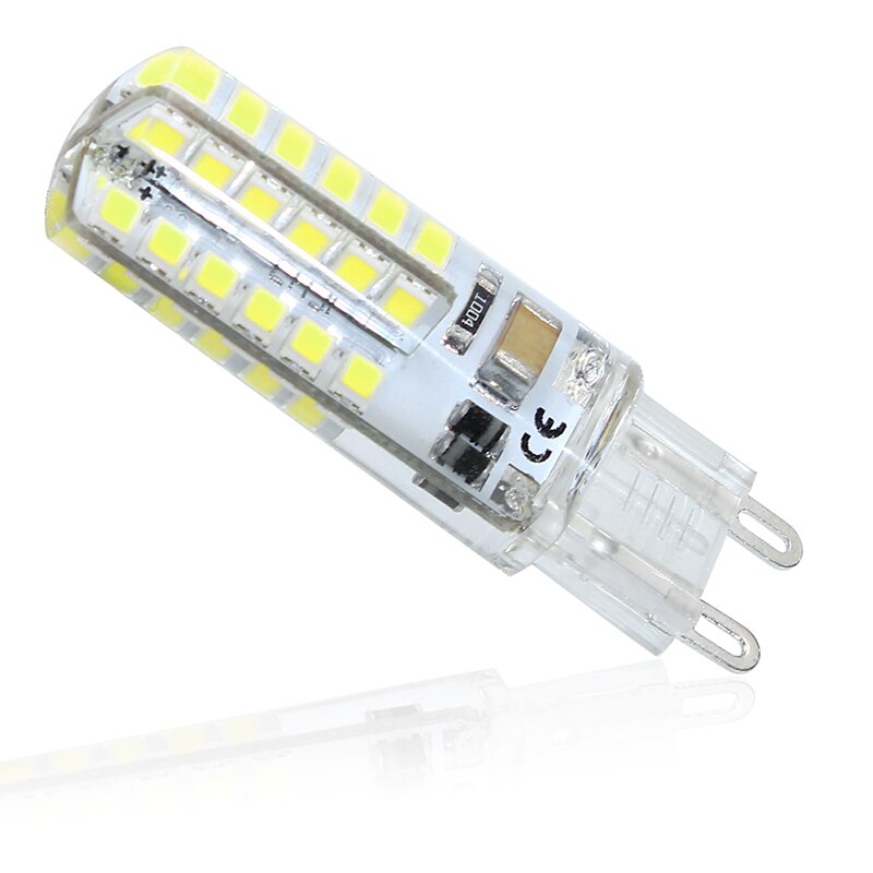 5 stuks mini led-lamp  g9 led-lampen 110v maïslampen 2835 48 leds ampullen kroonluchter kaars  g9 licht vervangen 30w 40w halogeenlampen smd
