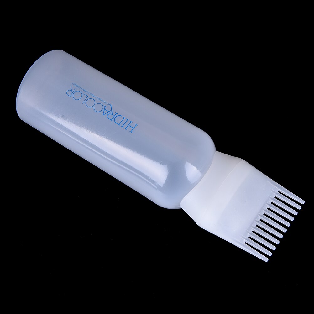 Bote aplicador para teñir el cabello, botella dispensadora de tinte para el cabello, cepillo de salón, para niñas, botella de limpieza para teñir el cabello, 6oz