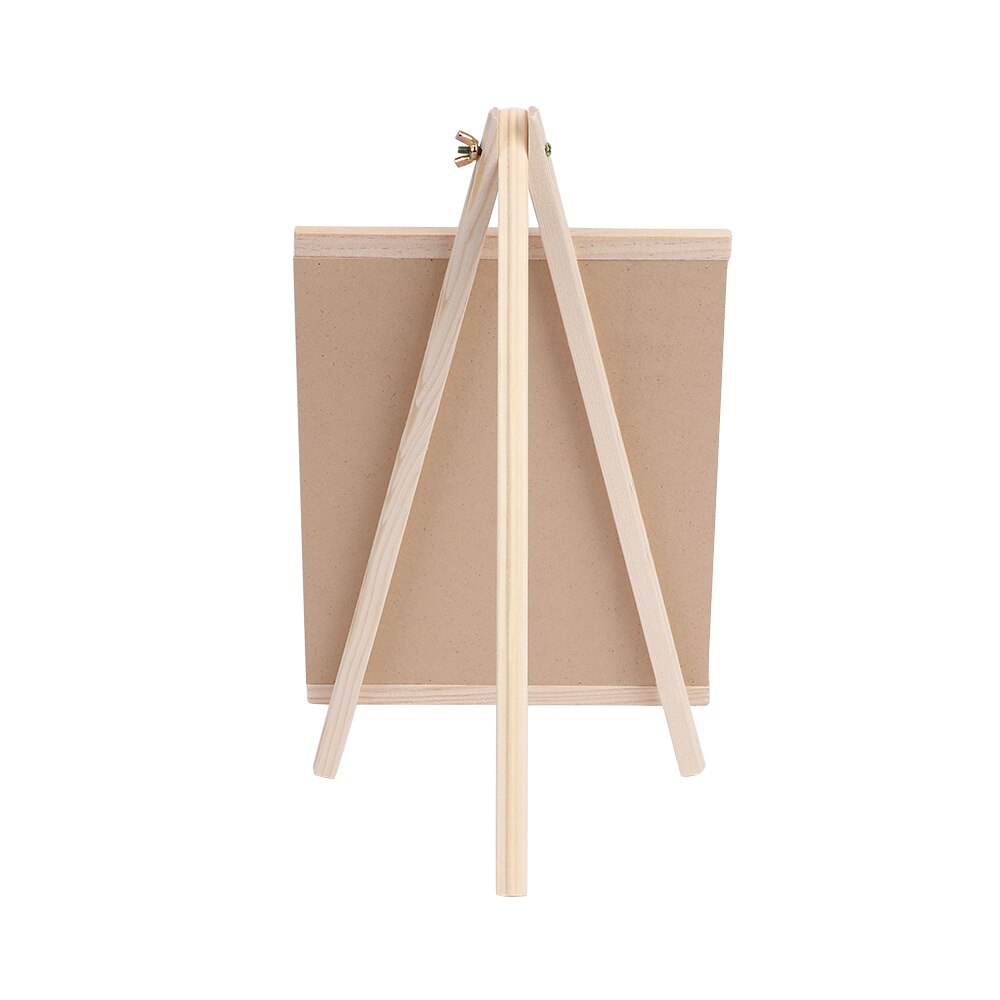 Desktop Message Blackboard Pine Wood Easel Chalkboard Kids Wooden Memo Black Board Collapsible Writing Boards School Supplies