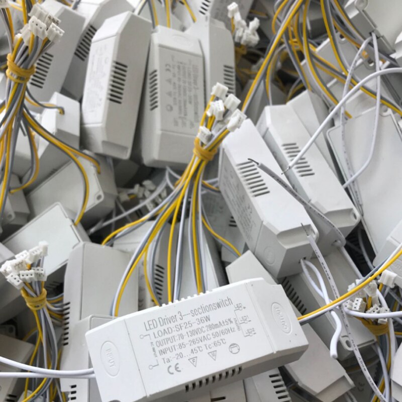 Ultra-dünne LED-treiber Strom 280mA 8-25W/50-70W SMD PCB licht Decke netzteil Doppel farbe 3Stift beleuchtung transformatoren