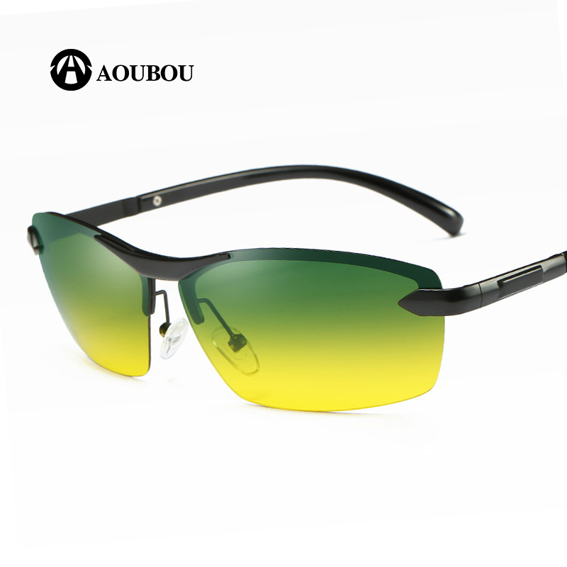 Night Vision Goggles Men Polarized Day And Night Drive Dedicated Lentes Hombre Oculos De Sol Masculino Occhiali Da Sole