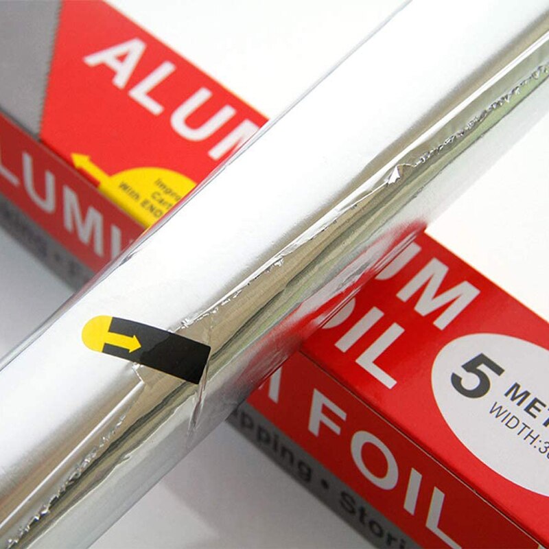 5M Tinfoil Bbq Speciale Aluminiumfolie Papier Voor Ovens Food Grade Verdikking Bakken Huishoudelijke Tinfoil Bbq Gereedschap