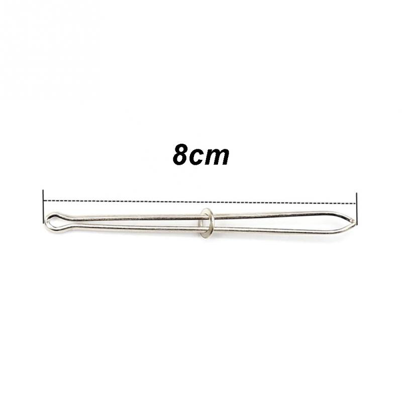 5 stk gør-det-selv indsats trådguide metal clip håndværk elastisk reb iført nål
