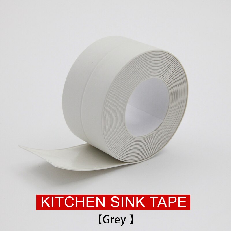 Piękne szwy naklejki zlewozmywak wodoodporny i olejoodporny naklejki toaleta wc umywalka nablatowa taśma ustalająca wodę Mil: 3.8 biały