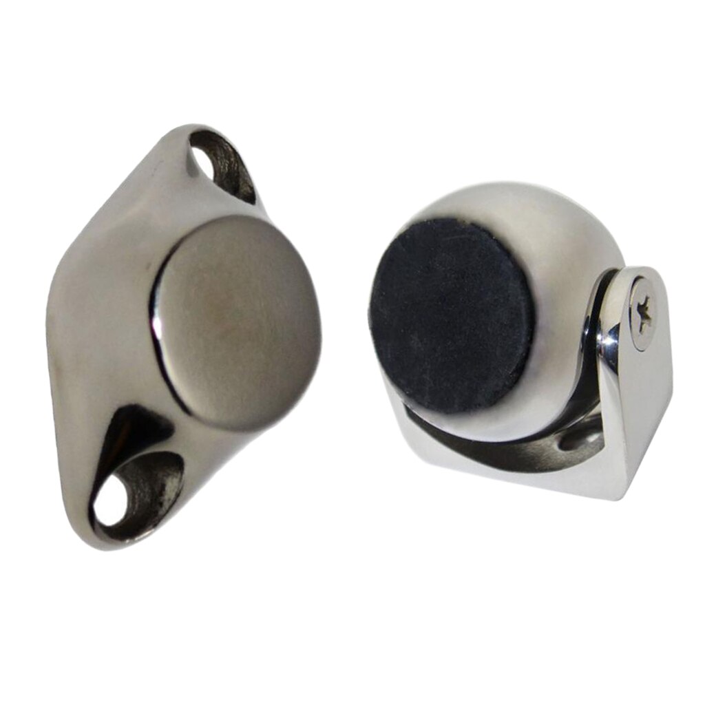 316 Stainless Steel Marine Boat Magnetic Door Catch Latch, 2 in, Silver,