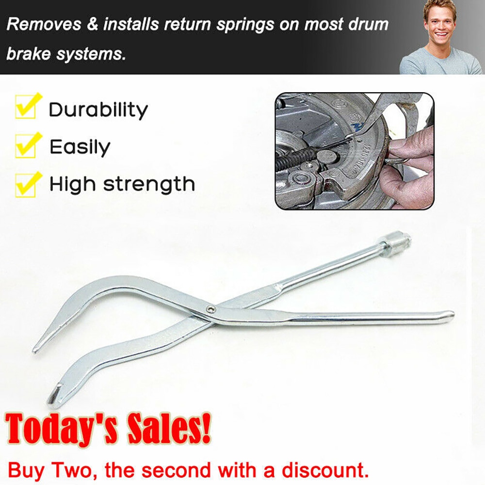 Car Installer Removal Tool Brake Spring Plier Remover Car Drum Brake Line Shoe Return Garage Workshop Tools