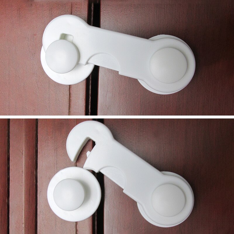 4pcs/lot Multi-function Child Baby Safety Lock Cupboard Cabinet Door Drawer Safety Locks Children Security Protector