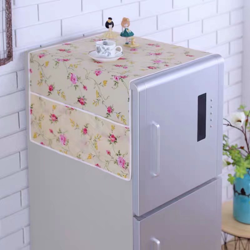 WaterProof Washing Machine Cover Refrigerator Dust Cover 70x170cm Refrigerator Covers Dustproof Fridge Cover Storage Organizer: Style 9