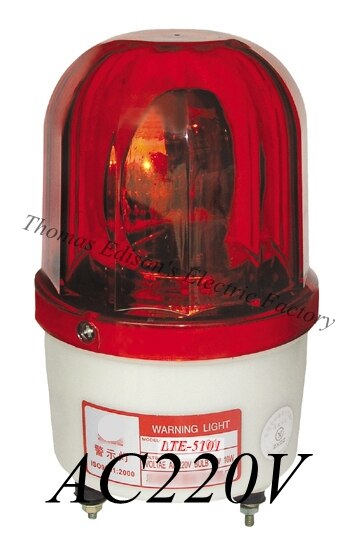 Dmwd  ac220v lte -5101 indikator industriell ledet revolverende strobe advarselsindikator indikatorlampe med lyd