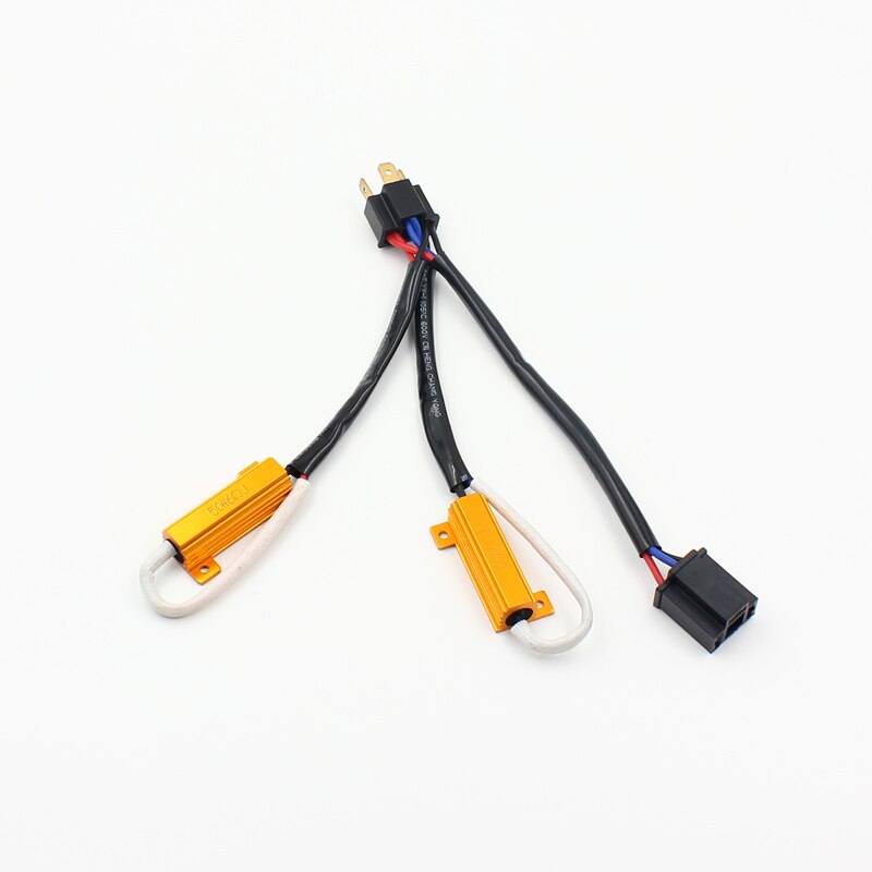 Auto Load Resistor Error Canceller H4 H7 H11 9005 9006 HB3 HB4 Car LED Headlight Decoder Canbus Free Wiring Canceller Decoder
