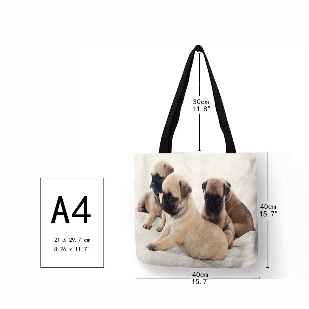 Nette golden Retriever Druck Tote Tasche Für Frauen wiederverwendbar Große Kapazität einkaufstaschen Dame Tote lässig Schulter Taschen