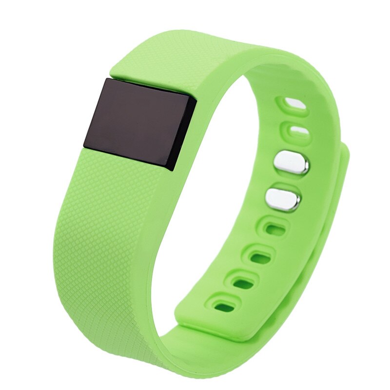 Pulsera del sueño podómetro Fitness actividad Tracker pulsera Fitness reloj de pulsera inteligente banda: Verde claro