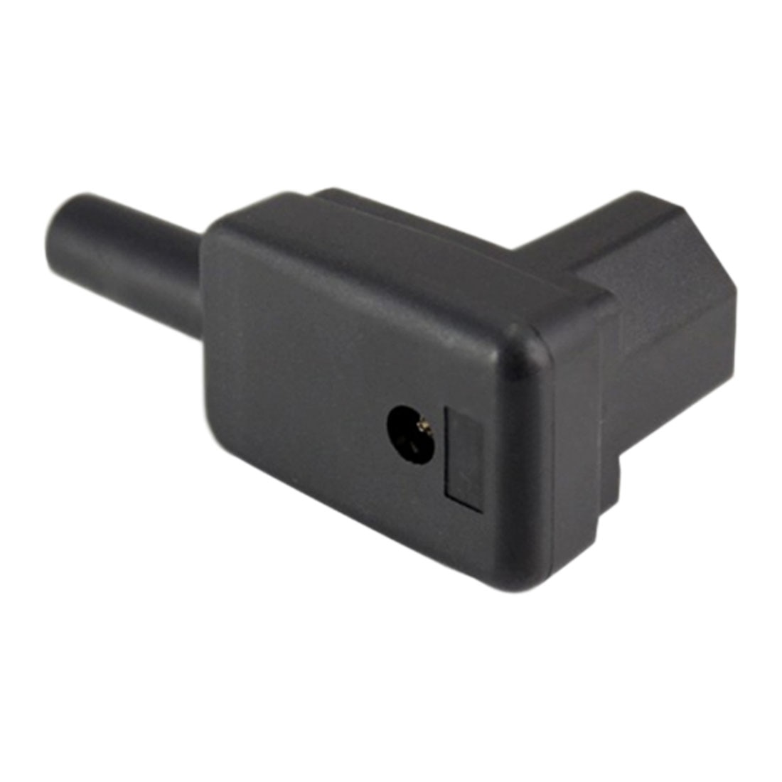 AC 10A 250V 90 Degree Angled IEC 320 C13 Female Plug Power Cord Cable Connector Lighting Accessories