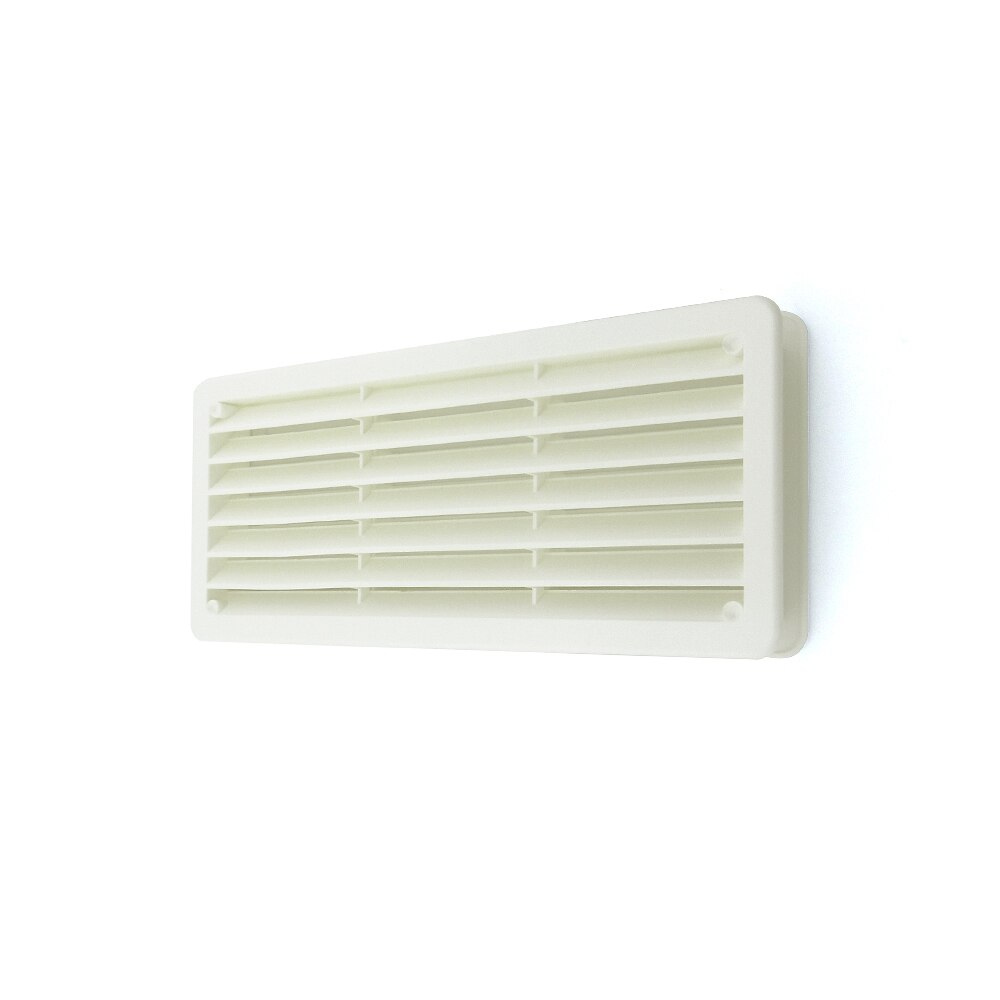 Rejilla de termoplástico telescópica para puertas y muebles 270x120, pRejilla de ventilación blanca para puertas, muebles, tab