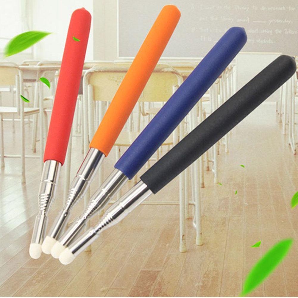 Puntero táctil extensible para pizarra electrónica, herramienta de enseñanza, 1 unidad, telescópica, puntero para profesores, 1 metro
