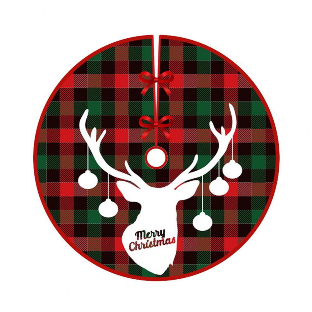 80% hübsche, runde, dekorative baumdecken aus flanell für weihnachten – exquisite baumunterlagen für feste