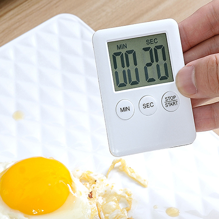 1 Pc Mini LCD Digital Magnetic Count down Timer Stopwatch Timer Kitchen Racing Alarm Clock Kitchen Tools