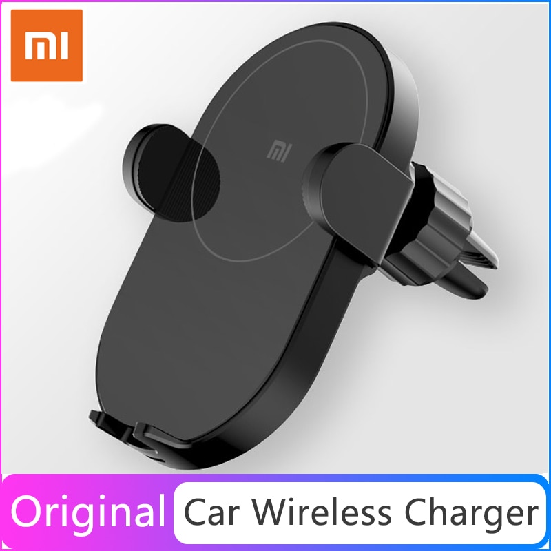 Xiaomi Mi 20W/10w Max Qi Wireless Car Charger Intelligent Infrared Sensor Fast Charging Double cooling Car Phone Holder for Mi 9