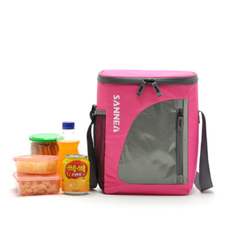 8.8L Thermal Cooler Insulated Waterproof Lunch Box Storage Picnic Bag Pouch Portable Insulated Lunchbag Cooler Bolso