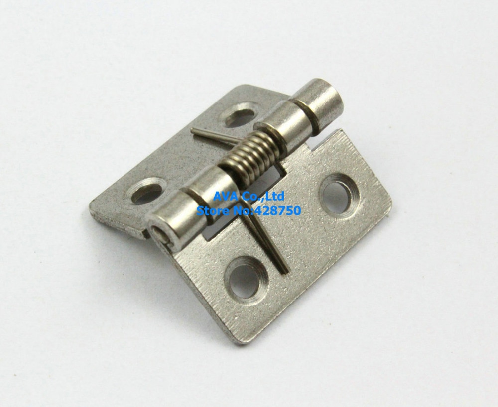 10 Pieces Steel Small Automatic Closed Jewelry Box Hinge Spring Loaded Hinge 24mm