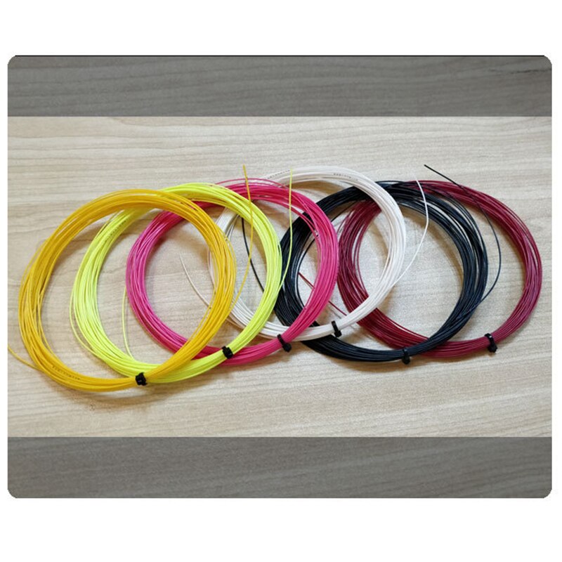 Reusable Badminton Racket String Durable Nylon ultifilament Badminton Training Racket String Line Badminton Racquet Accessories