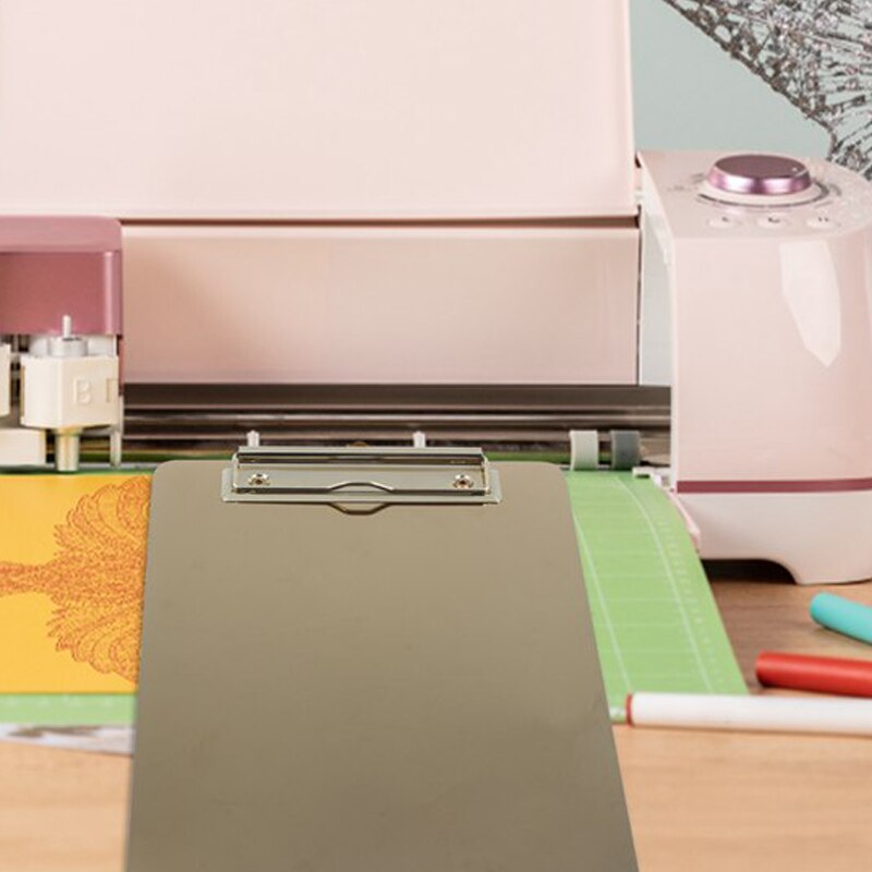 Gold Menu Folder Document File Folder A5 Board Clip Student Stationery Writing Hardboard