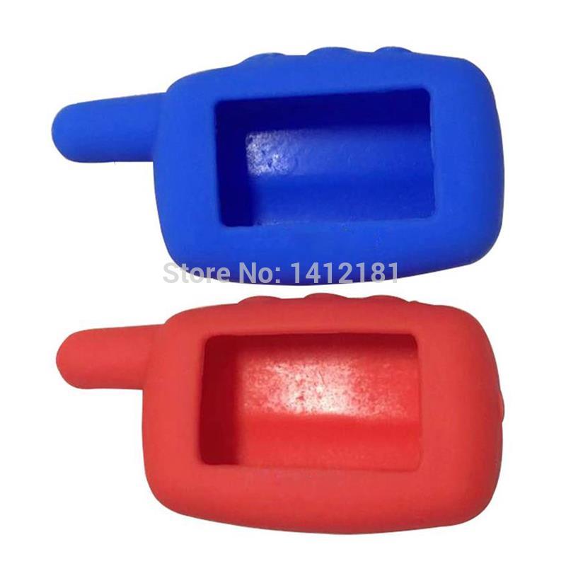 A9 LCD Remote Control +Silicone Key Case for Two way car alarm Starline A9 Keychain jaguar ez-Beta A8 A6 KGB FX5 FX-5 FX-3 FX3