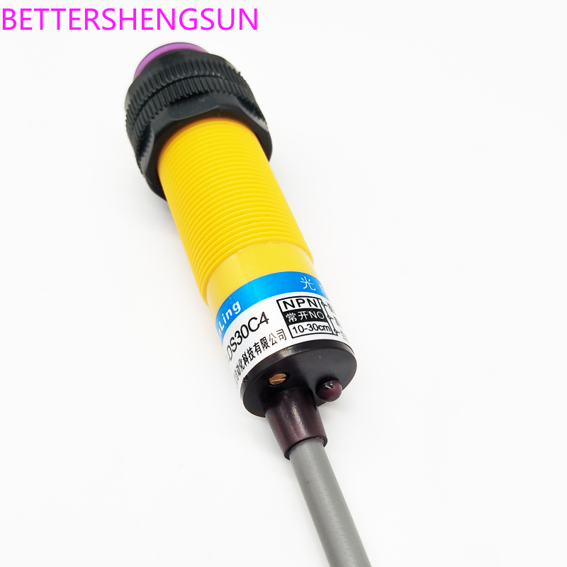 Infrared Diffuse Reflection Photoelectric Switch Proximity Sensor E3F-DS30C4/C1 NPN Three-wire Opening