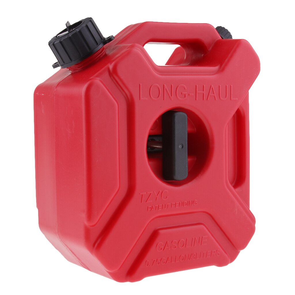3L Portable Gasoline Gas Petrol Can ATV UTV Car Motorcycle Scooter Motorcycle Car Accessories