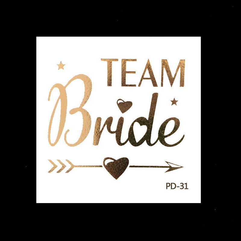 Bridal Shower Bachelorette Party Supplies Garter Veil Lace Set Badge Sash Hen Night Team Bride To Be Wedding Decorations: 1pc PD-31