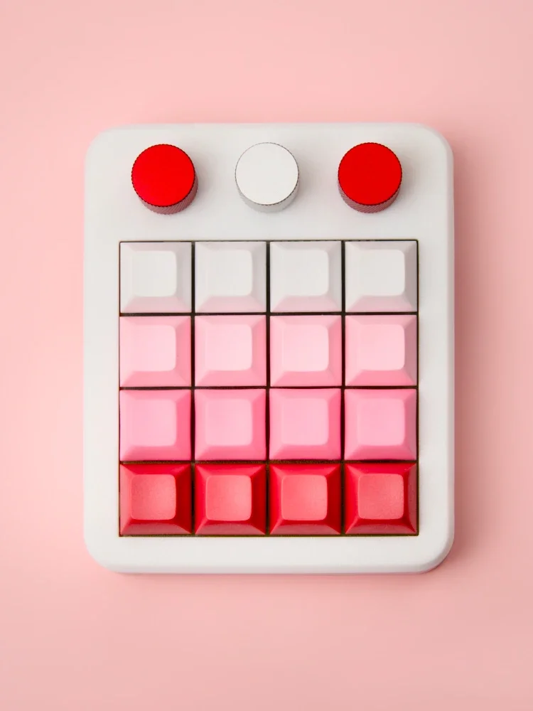 Mir  t16 numerisk tastatur brugerdefineret kablet mini-tastatur makrogenvejstastatur rgb-taster pbt-udskiftelige kontorspiltastaturer