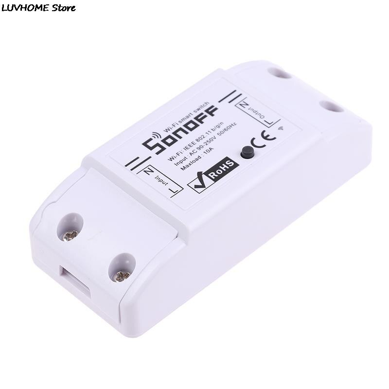 Sonoff Basic Wifi DIY Smart Wireless Remote Switch Light Controller Module Work With Alexa Google Home EWeLink