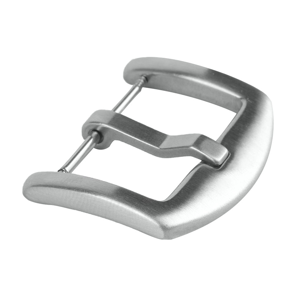 14 16 18 20 22 24 26Mm Metalen Horloge Gesp Solid Button Rvs Geborsteld Sluiting horloge Band Accessoires: Black Yellow / 16mm