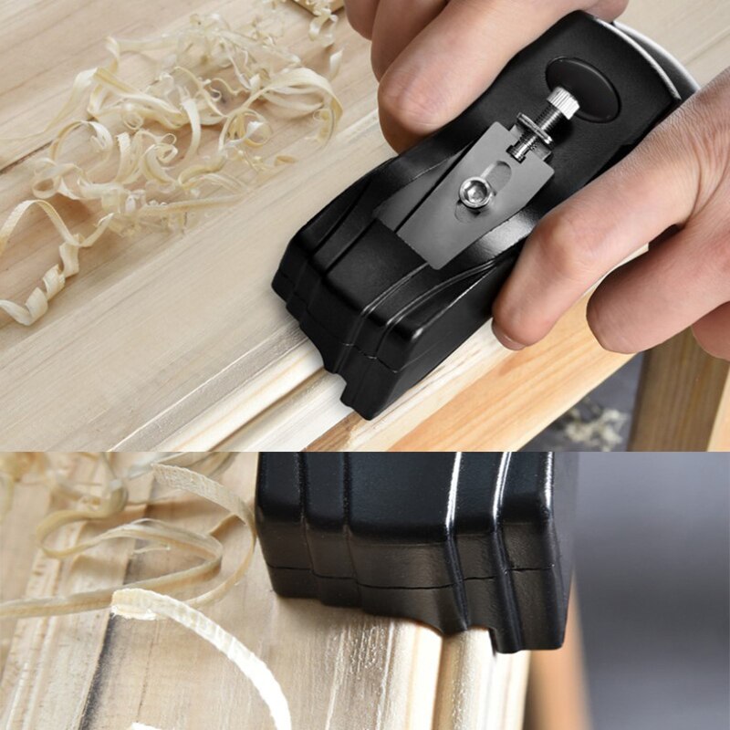 Aluminum Alloy Hand Planes Edge Corner Plane 45 Bevel And Cutter Woodworking Blade Edge Corner Plane Manual Woodworking Planer