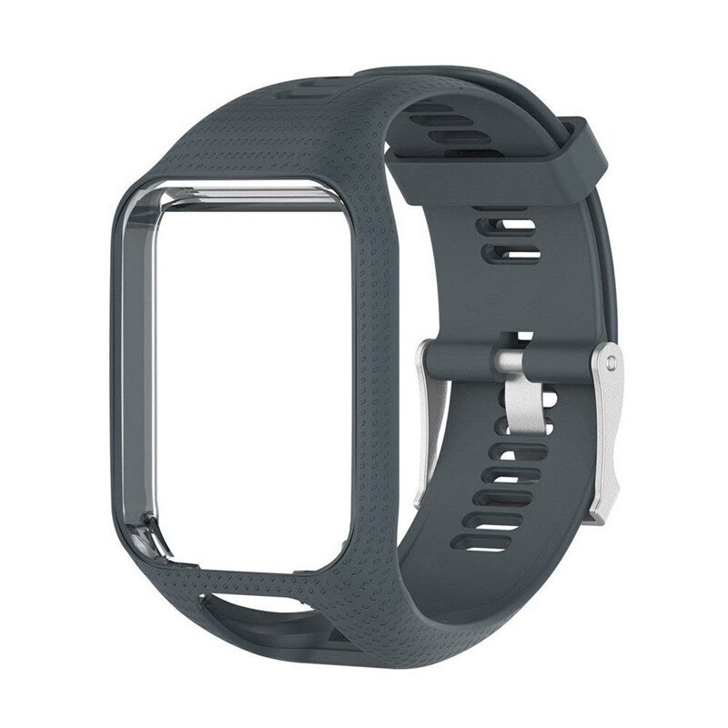 For TomTom Spark Spark 3 Runner 2 3 Replacement Strap Band Wristband Bracelet: Gray