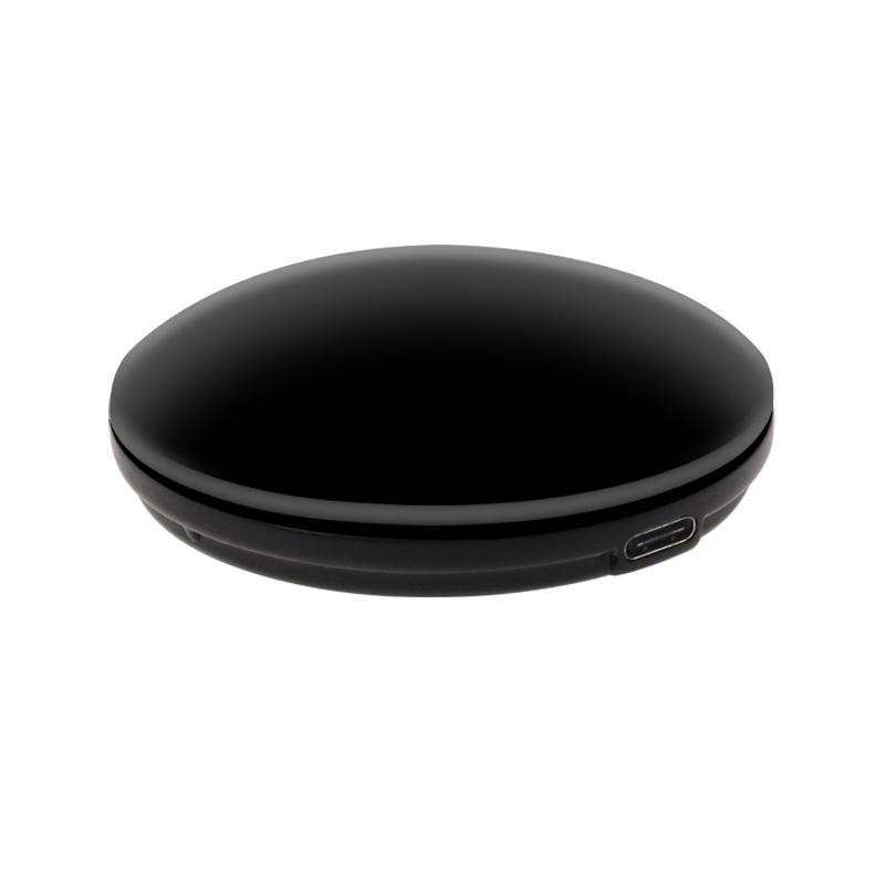 Round Wireless Infrared Smart Remote Control Hub WiFi IR Controller Tuya Smart Life APP Voice Control Alexa Google Home: Light Grey
