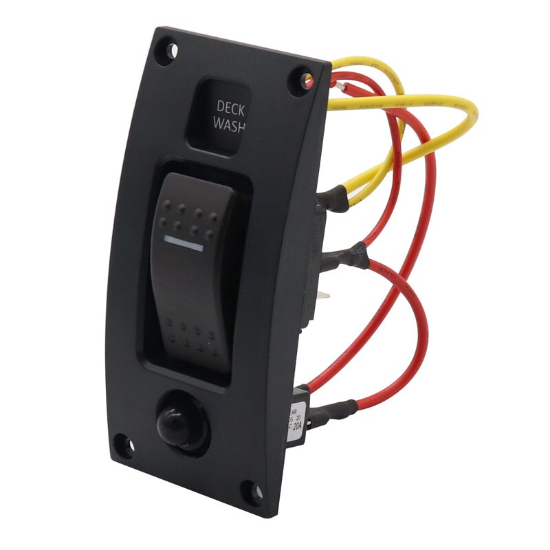 DC12V 20A /24V 10A Marine Boot Rv Dek Wassen Bedieningspaneel Dek Wassen Schakelaar