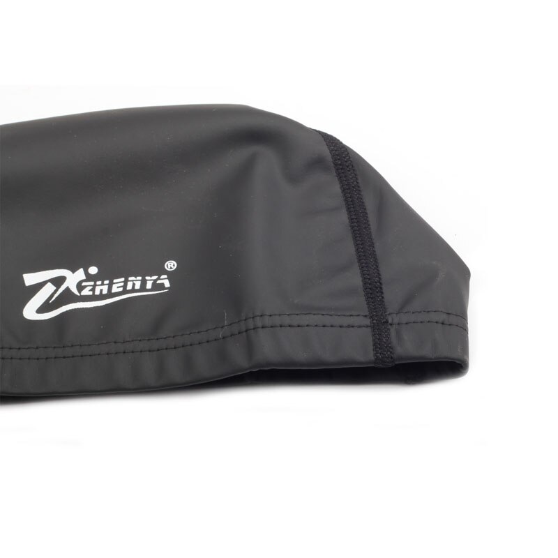 Gorros de natación impermeables para hombres y mujeres, de tela PU, impermeables, para niños y niñas, para piscina, para adultos