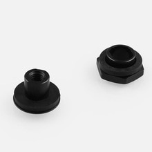 For Honda Civic Hatchback 92-95 EG6 CRV Windshield Strut Aluminum Alloy Black 2pcs