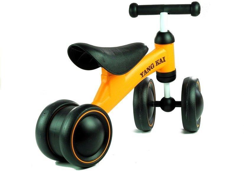 Balance Bike bicycle for children Yellow Black