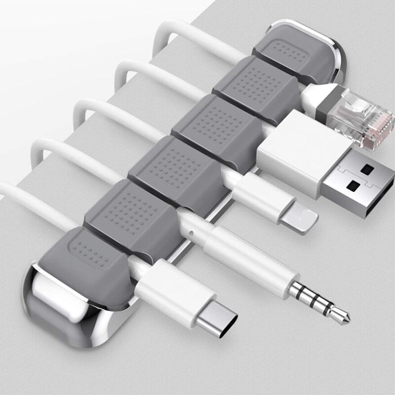 Kabel Klemme 5-See Position Kabel Organizer Halfter Schreibtisch Kabel Klemme für Befestigung USB Kabel/Netzkabel/draht