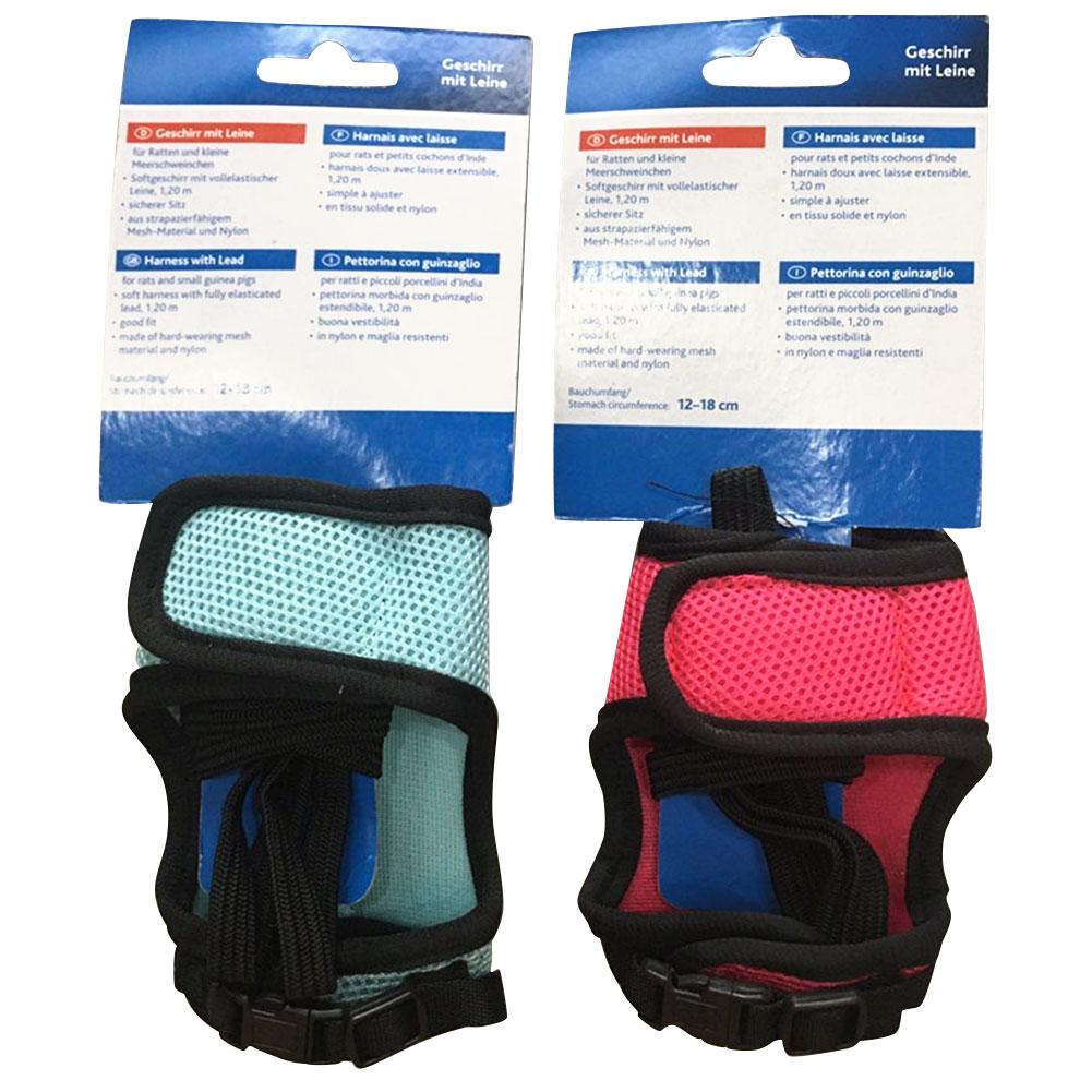 Kanin sele koppel set kanin koppel bröstband selar iller guinea små djur husdjur tillbehör husdjur koppel s/m/l/xl storlek