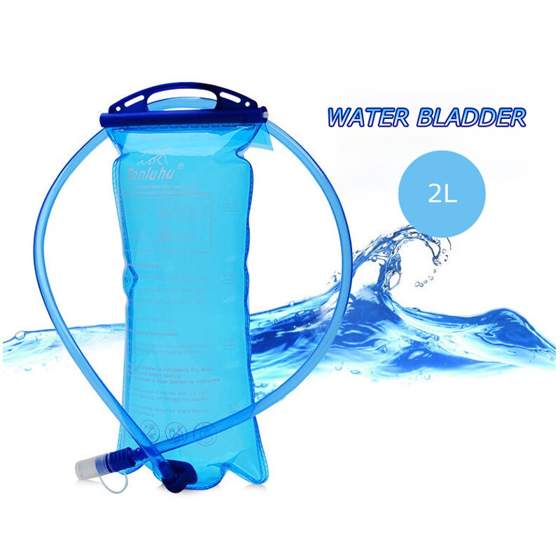 Tanluhu S-2 2L Waterzak Outdoor Sport Vouw Water Reservoir Tas Voor Running Hydratatie Vest Rugzak: Default Title