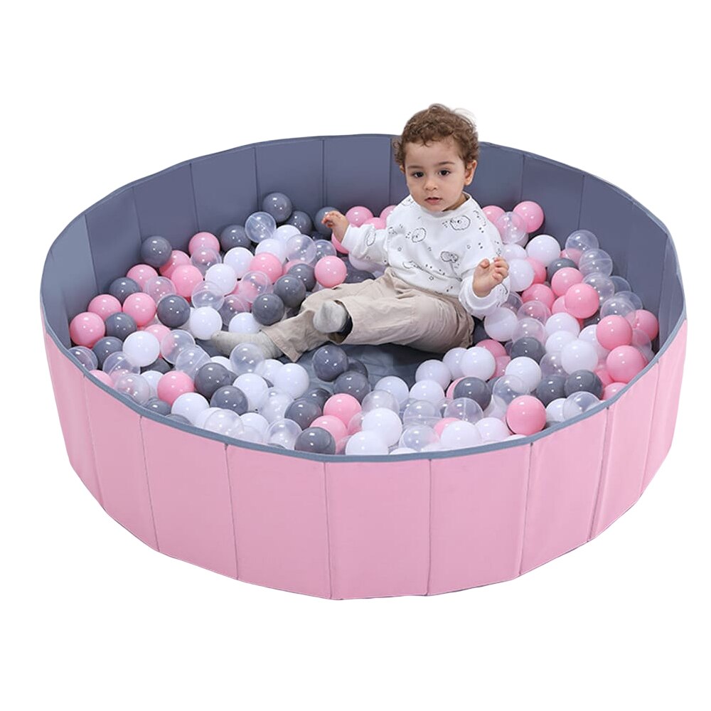 Play Balls Soft Plastic Non-Toxic Phthalate-Free Crush-Proof Pit Balls Baby Kids Toy Swim Toys